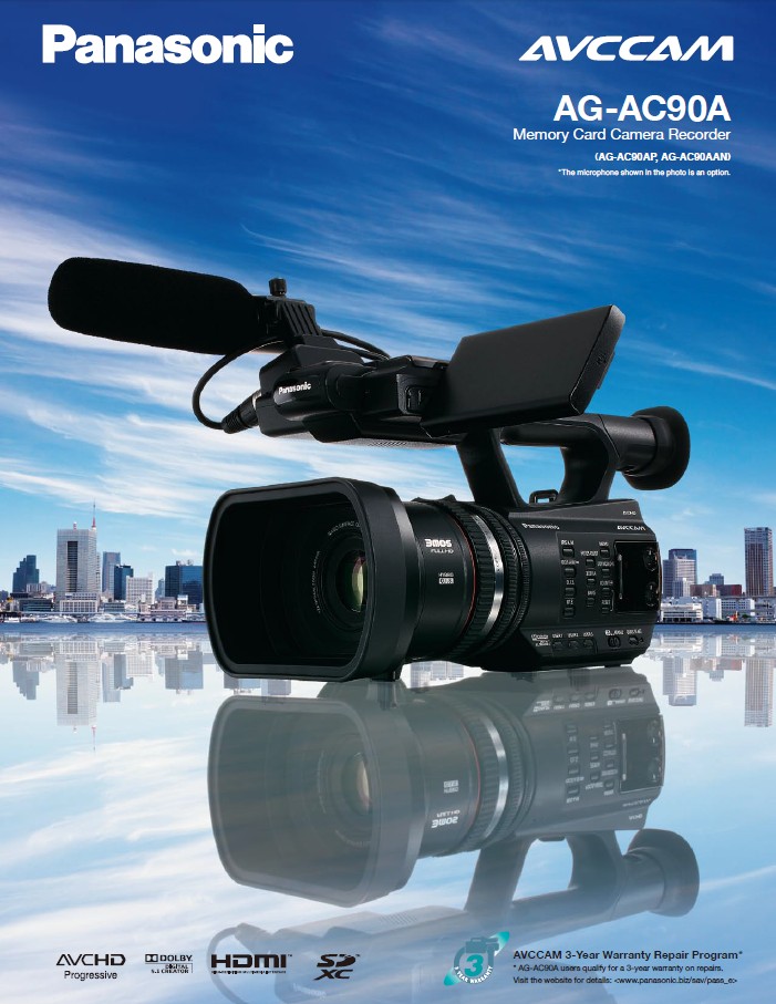 ag ac90 video camera price